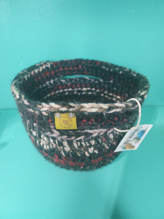 Crochet basket