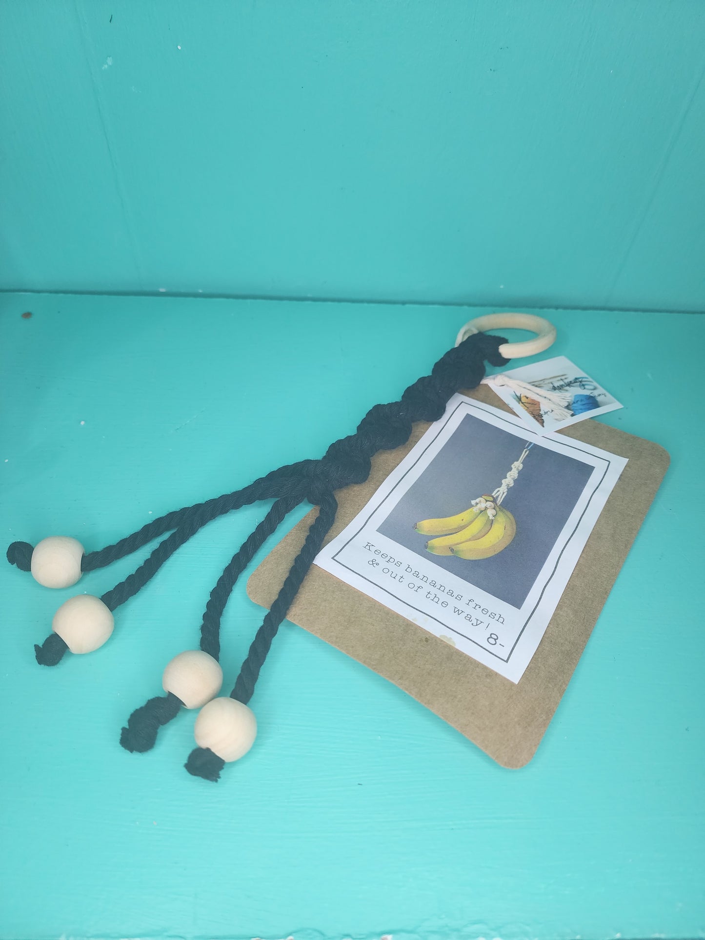 Macrame banana hangers